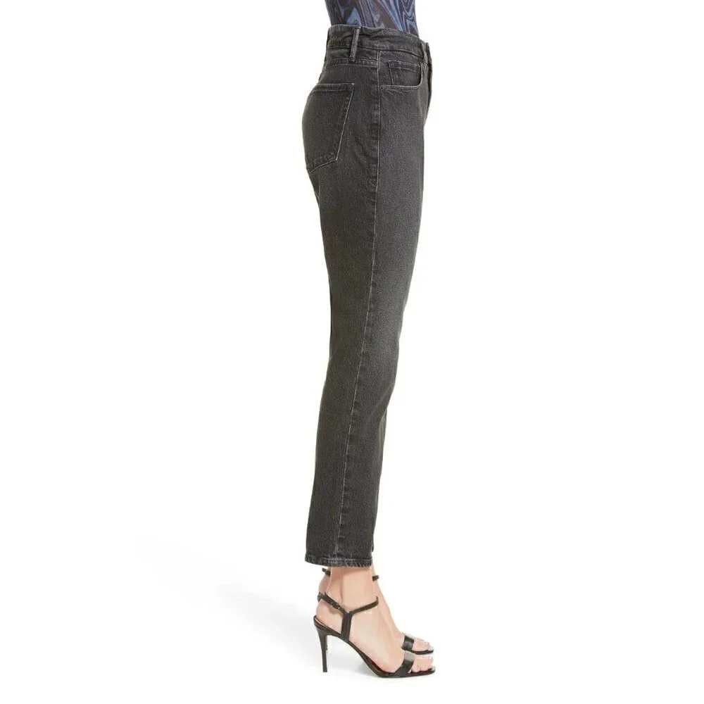 NWT Good American Size 6/28 Good Classic High Waist Ankle Slim Jeans